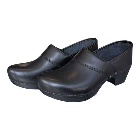Dansko Prima Professional Womens Comfort Leather Clogs Shoes Size 8.5 Nurse Work - Picture 1 of 9